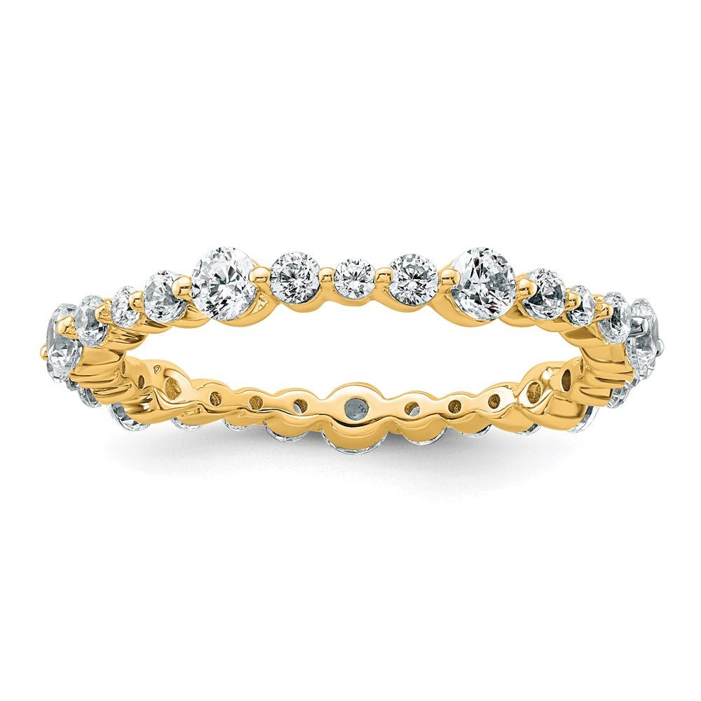 True Origin Lab Grown Diamond VS+ F+ Complete Eternity Band