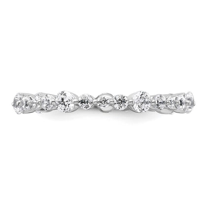 True Origin Lab Grown Diamond VS+ F+ Complete Eternity Band