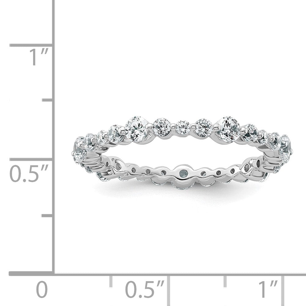 True Origin Lab Grown Diamond VS+ F+ Complete Eternity Band