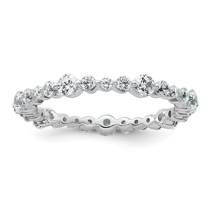 True Origin Lab Grown Diamond VS+ F+ Complete Eternity Band