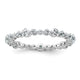 14k White Gold / 1.04 ct / 6