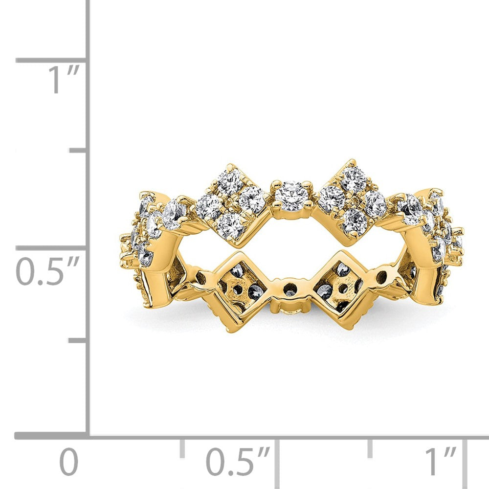 True Origin Lab Grown Diamond VS+ F+ Complete Eternity Band