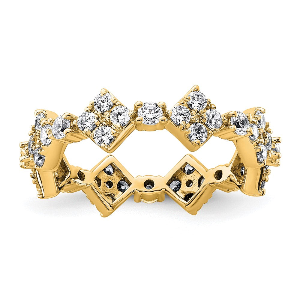 True Origin Lab Grown Diamond VS+ F+ Complete Eternity Band