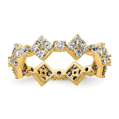True Origin Lab Grown Diamond VS+ F+ Complete Eternity Band