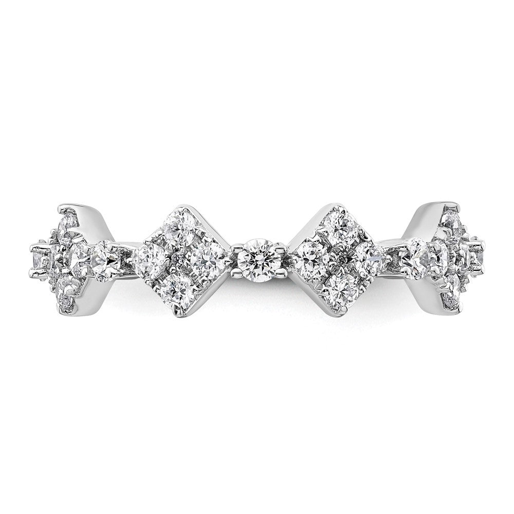 True Origin Lab Grown Diamond VS+ F+ Complete Eternity Band