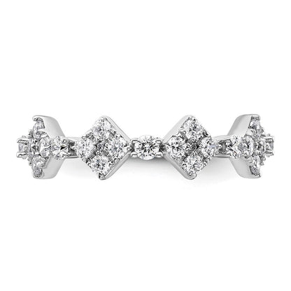 True Origin Lab Grown Diamond VS+ F+ Complete Eternity Band