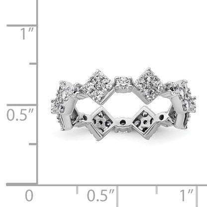 True Origin Lab Grown Diamond VS+ F+ Complete Eternity Band
