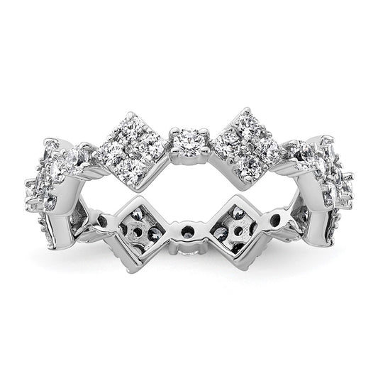 True Origin Lab Grown Diamond VS+ F+ Complete Eternity Band