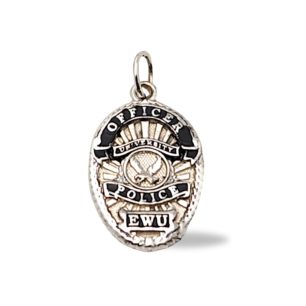 Eastern Washington University Police Department Badge Pendant