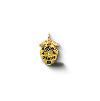 El Cajon Fire Department Badge Pendant