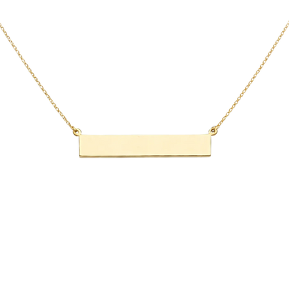 Popular Bar Necklace - Celebrities Choice