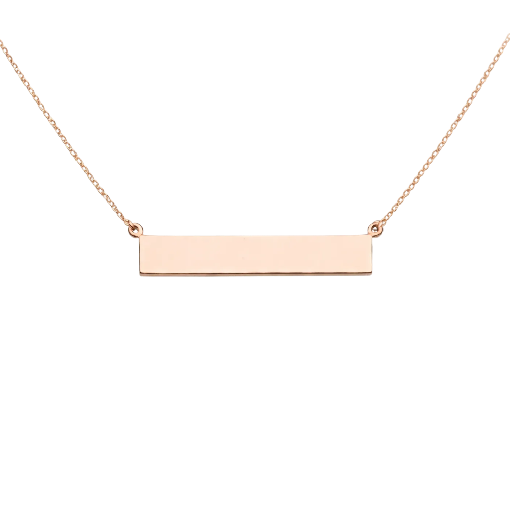 Popular Bar Necklace - Celebrities Choice