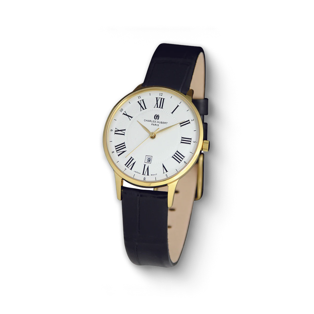 Charles-Hubert Stainless Steel Quartz Watch -4037