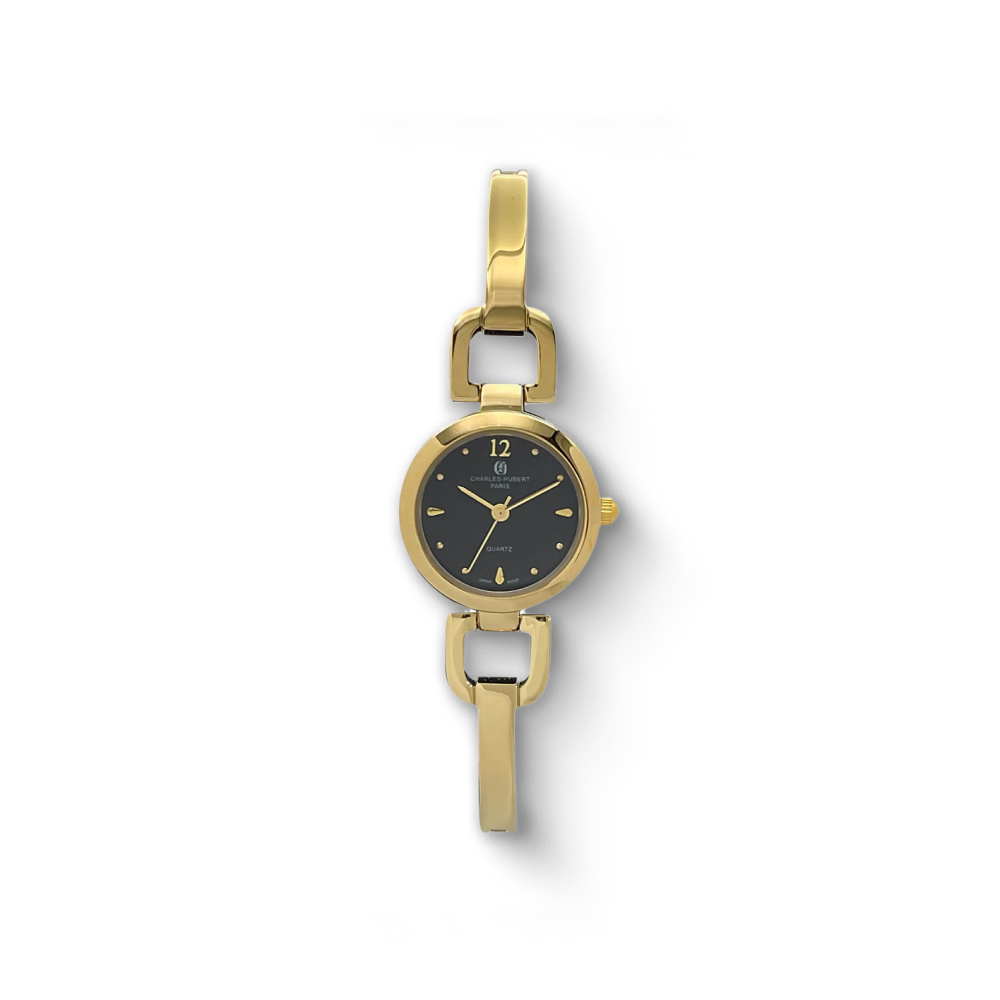Charles Hubert Gold-Plated Quartz Watch
