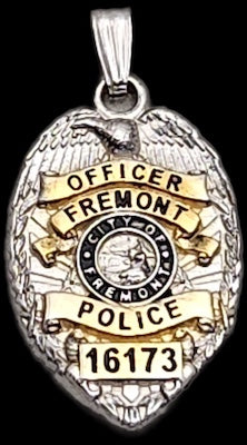 Fremont Police Department Badge Pendants