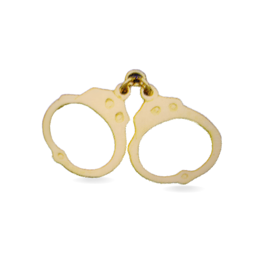 Handcuff Pendant - Gold