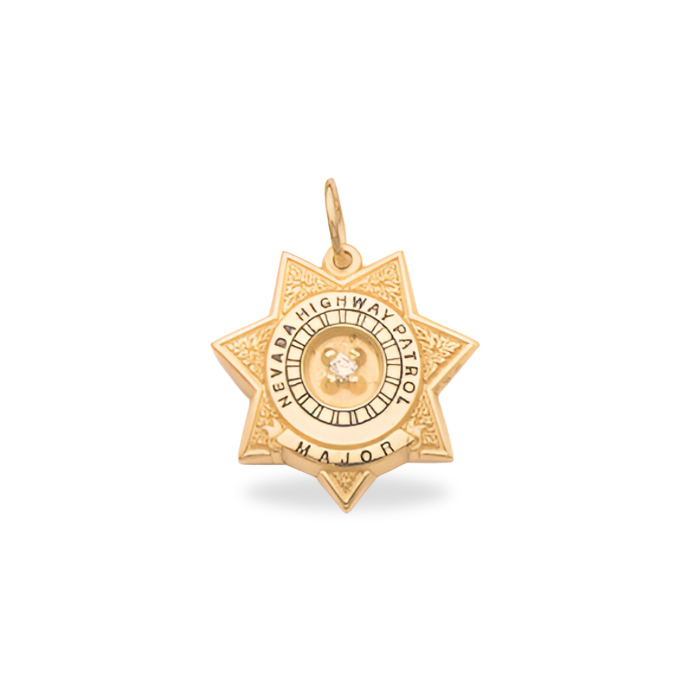 Nevada Highway Patrol Badge Pendant