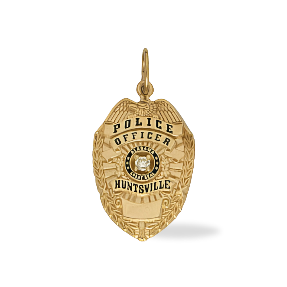 Huntsville Police Department Badge Pendant