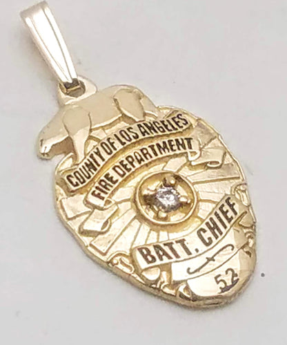 Los Angeles County Sheriff Department Badge Pendant
