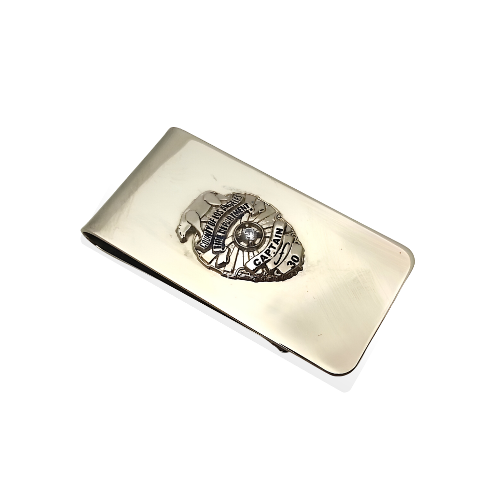 LACFD Money Clip - Silver