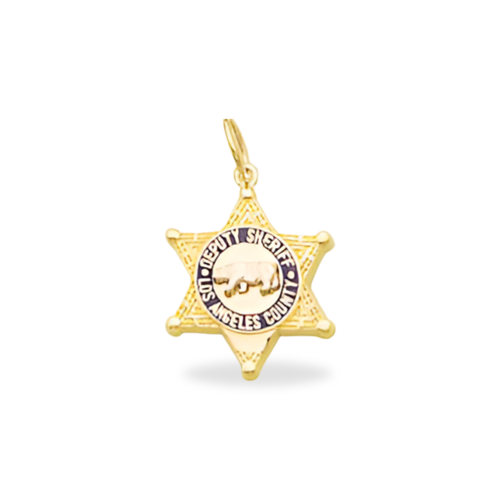 L.A County Sheriff Department Badge Pendant