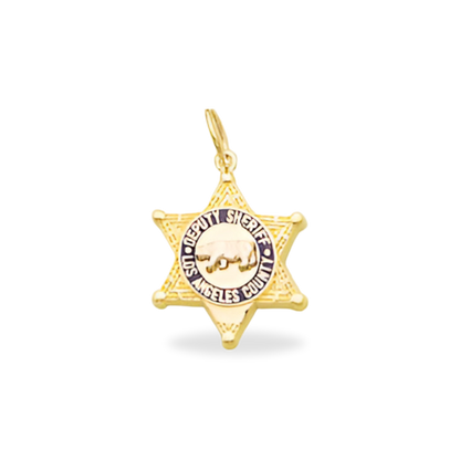 L.A County Sheriff Department Badge Pendant