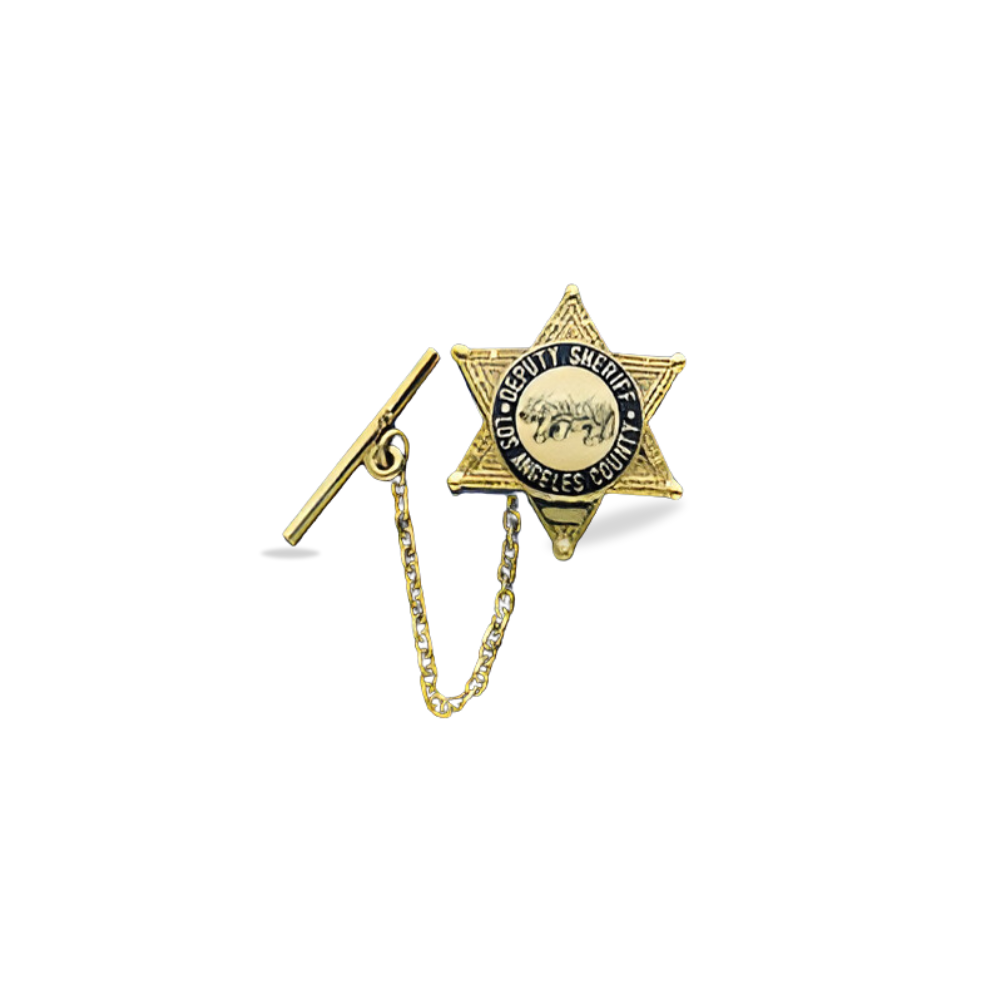 LACSD Star Badge Pendant Tie Tac