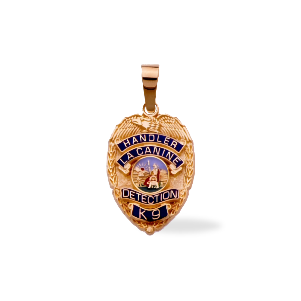 La Canine Badge - Two-Tone