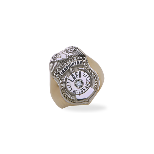 LAFD Badge Jewelry | Custom Fire Dept Pendants, Rings & Gifts | USA ...