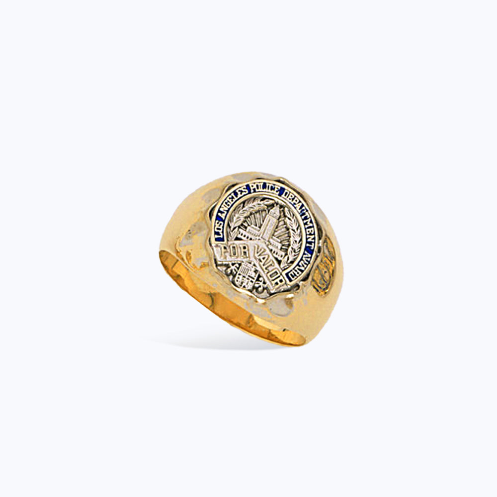 LAPD Badge Ring