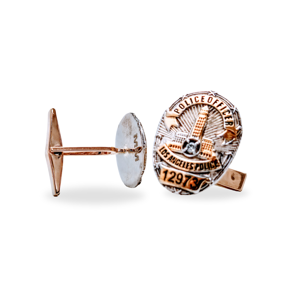 LAPD Army Badge Cuff Link