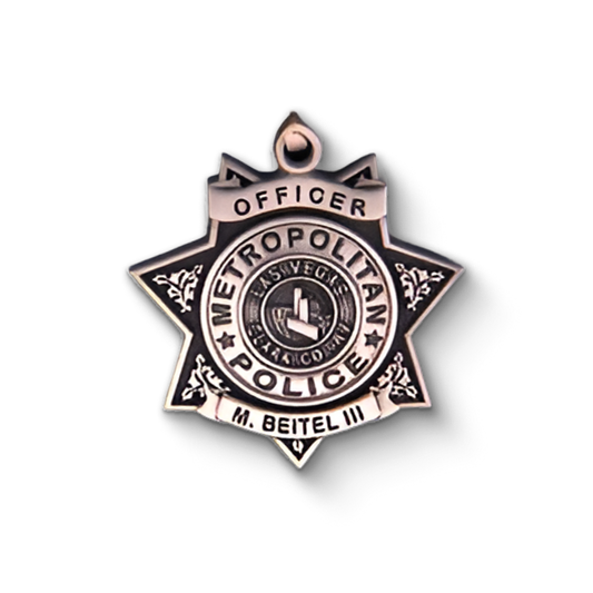 Las Vegas Metropolitan Police Badge Pendant