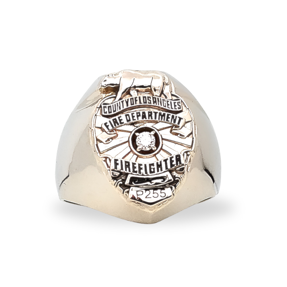 LACFD Badge Ring