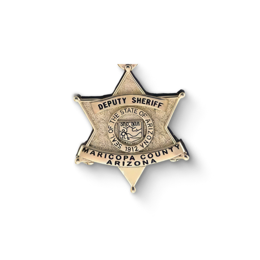 Maricopa County Arizona Deputy Sheriff Badge Pendant