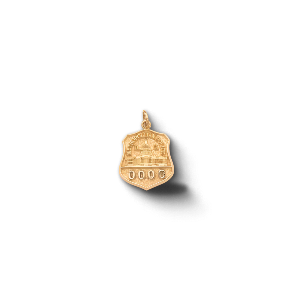Metropolitan Police Department Badge Pendant