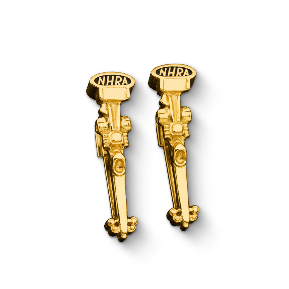 NHRA Top Fuel Dragster Dangle Earrings