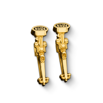 NHRA Top Fuel Dragster Dangle Earrings