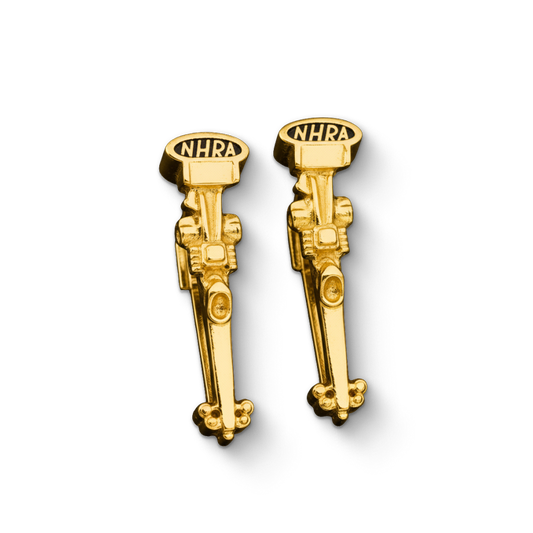 NHRA Top Fuel Dragster Dangle Earrings