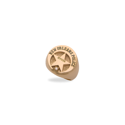 New Orleans Police Department Badge Ring