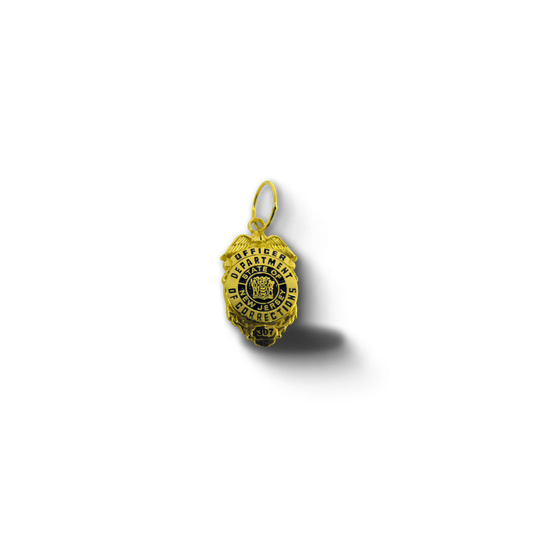 New Jersey Dept. of Corrections Badge Pendant