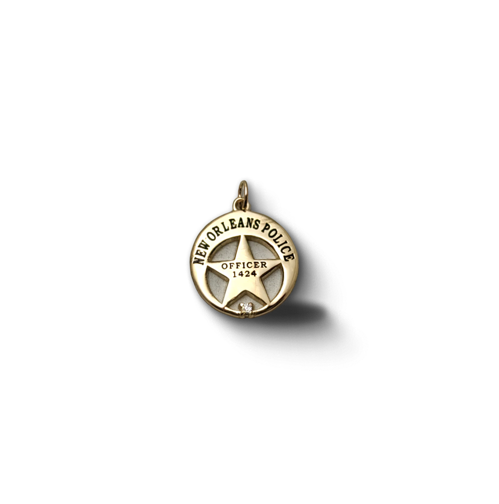 New Orleans Police Department Badge Pendant