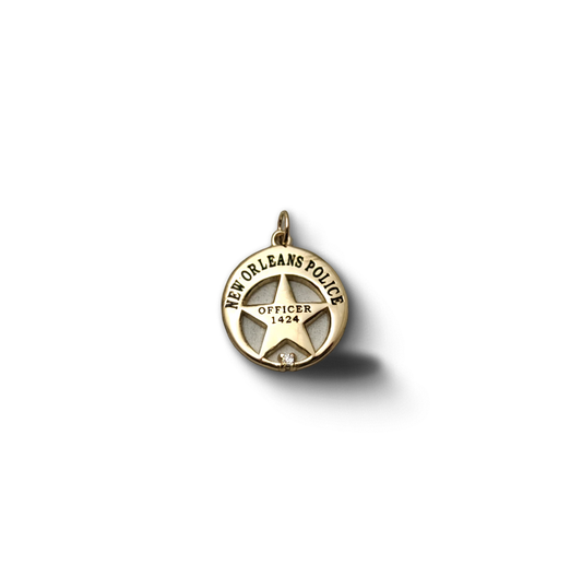 New Orleans Police Department Badge Pendant