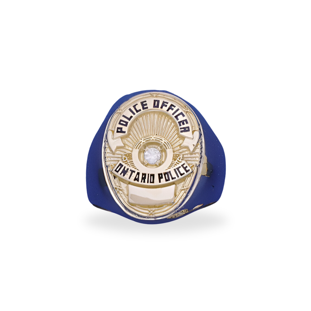 Ontario PD Badge - Ring