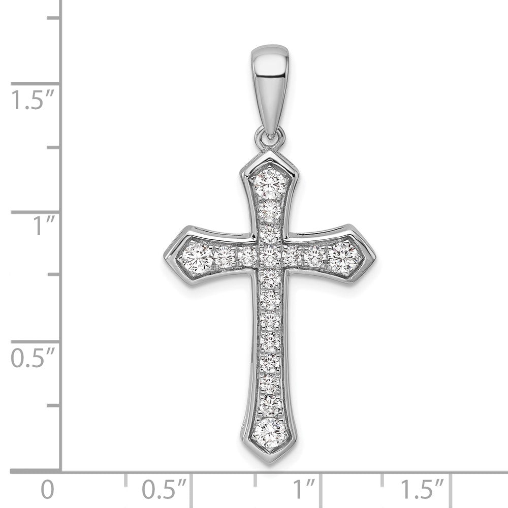 True Origin Lab Grown Diamond VS+ F+ Complete Cross Pendant