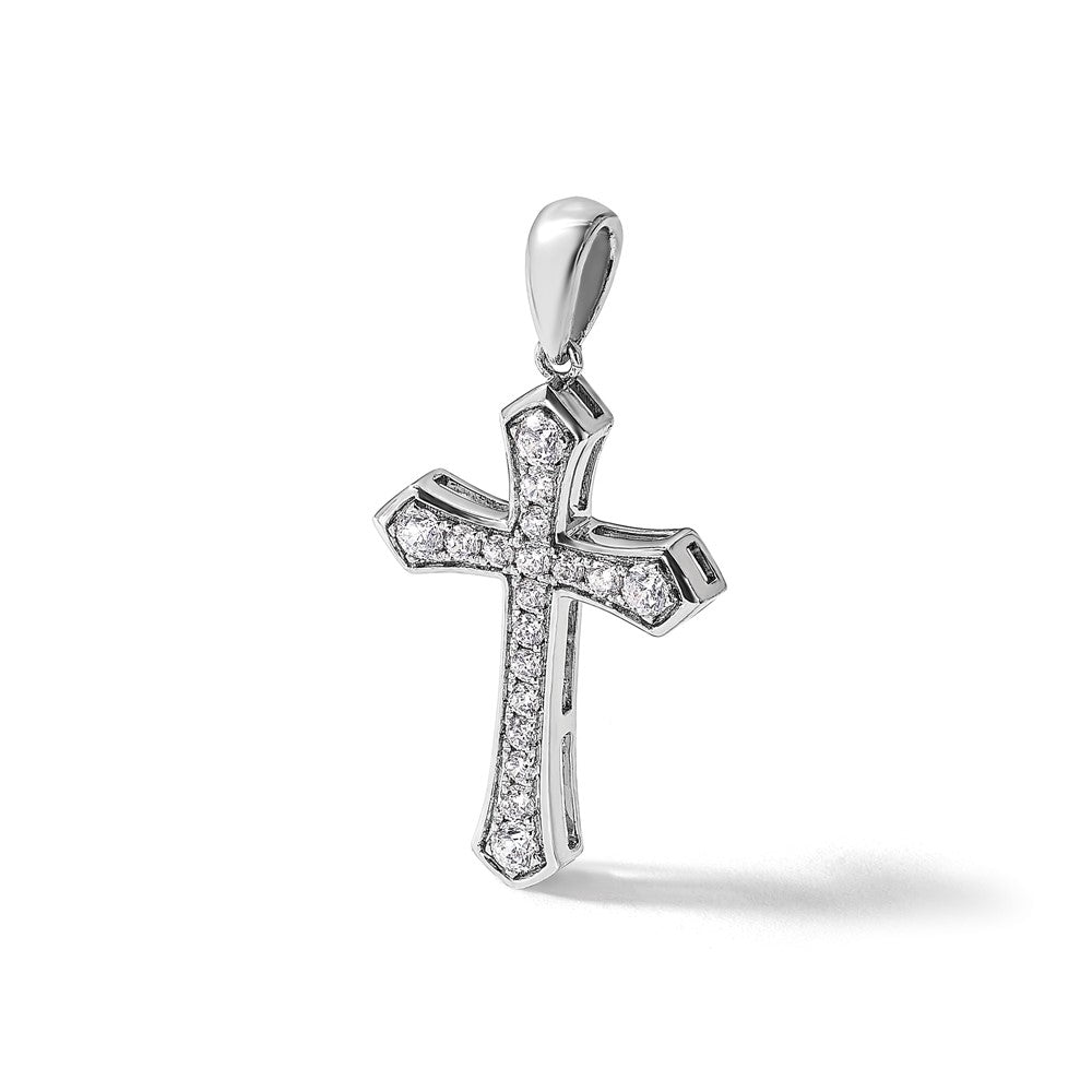 True Origin Lab Grown Diamond VS+ F+ Complete Cross Pendant