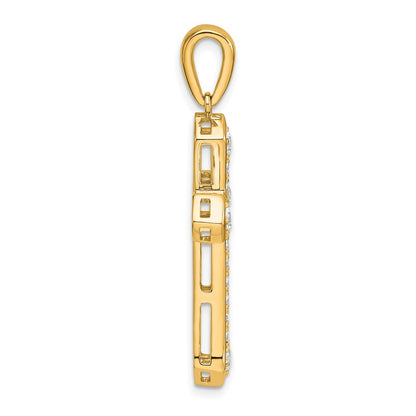 True Origin Lab Grown Diamond VS+ F+ Complete Cross Pendant