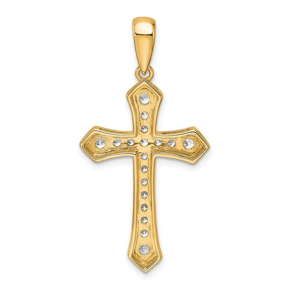 True Origin Lab Grown Diamond VS+ F+ Complete Cross Pendant