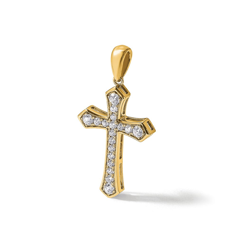 True Origin Lab Grown Diamond VS+ F+ Complete Cross Pendant