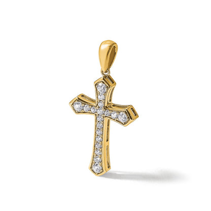 True Origin Lab Grown Diamond VS+ F+ Complete Cross Pendant