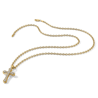 True Origin Lab Grown Diamond VS+ F+ Complete Cross Pendant